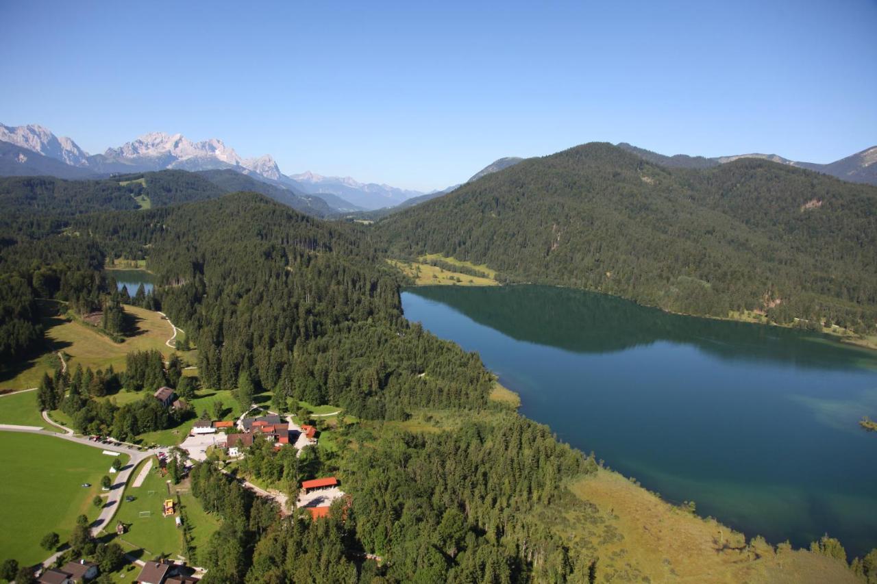 Ferienhotel Barmsee Krün Dış mekan fotoğraf
