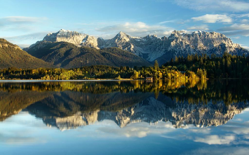 Ferienhotel Barmsee Krün Dış mekan fotoğraf
